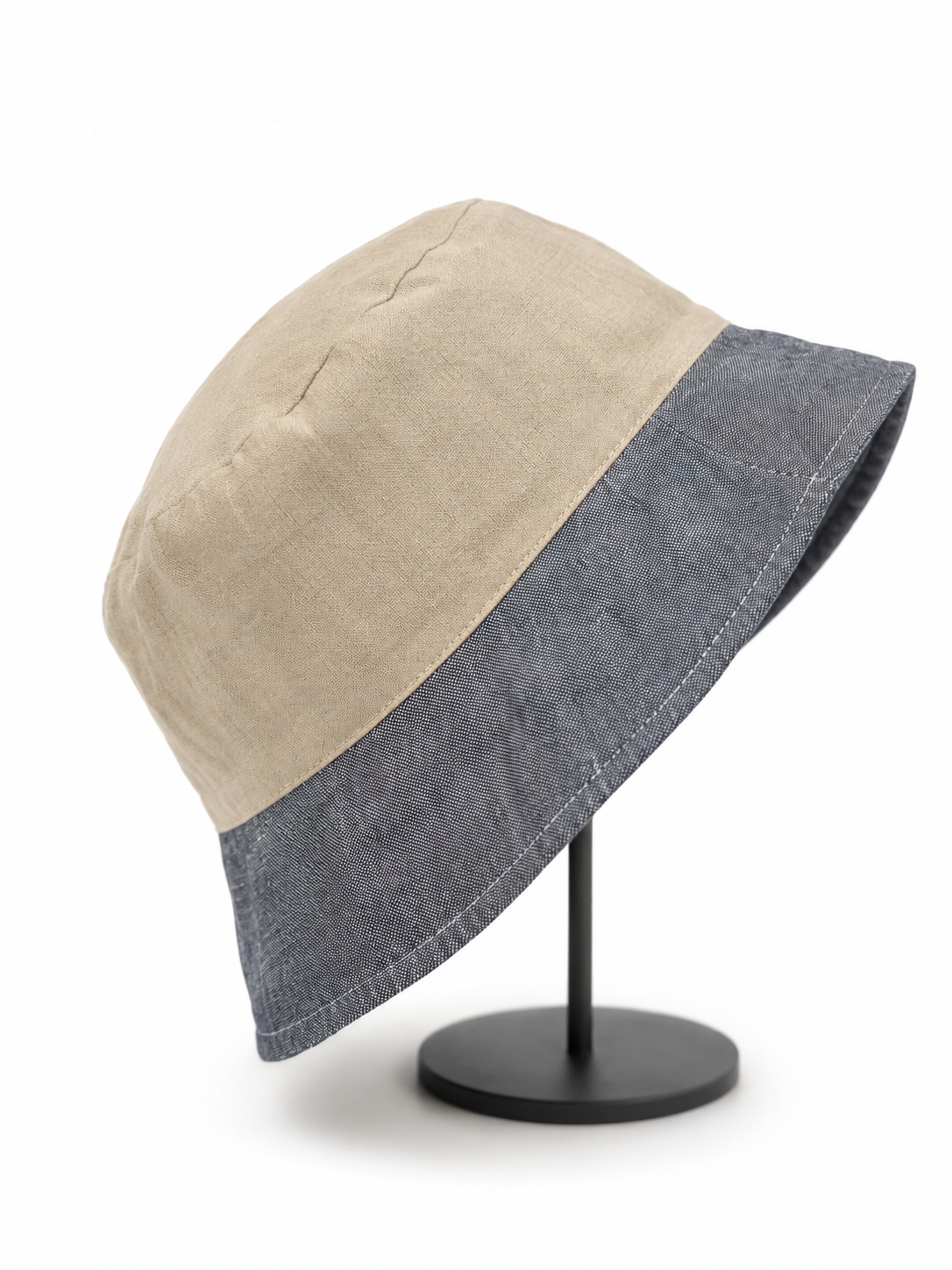 Brown & Grey Dual Shade Bucket Hat
